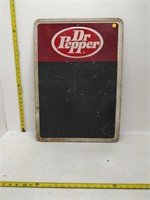 vintage dr pepper advertising chalk board
