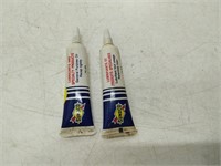 2 sunoco oil lubricant tubes