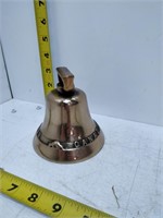 antique brass canadian beaver bell