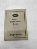model a ford instruction booklet