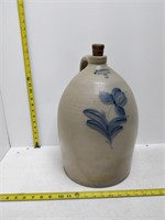 h. schuler paris 3 gallon flowered jug with