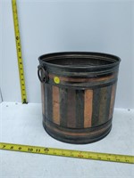 brass planter with handles