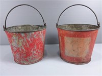 Antique Fire Buckets