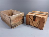 Vintage Ammo Wooden Box