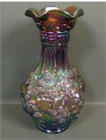 Imperial "IG" Amber Loganberry Vase