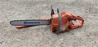 Husqvarna 49 Chainsaw- Runs