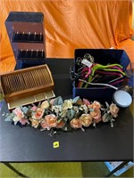 Hangers/light/CD holders/flowers