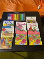 Children's/adult coloring books