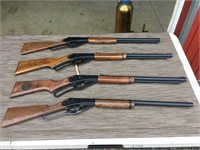 (4) ASSORTED DAISY BB GUNS