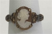 Cameo Ring 10k Gold Filled