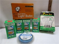 Light Bulbs & Weed Eater String