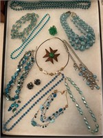 Turquoise Colors Beads Costume Jewelry