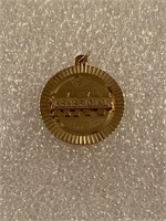 14KT Gold  Beneficial Pendant