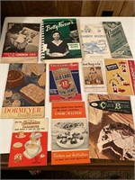 Vintage Betty Feezors Book plus other advertising