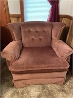 Pink Mauve Side Chair