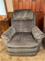 Blue Cloth Recliner 
Good condition. Maybe a