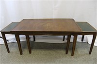 Vintage Tomlinson Coffee Table w 2 Nesting Tables