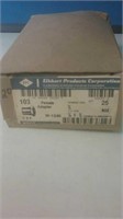 Pretty full box of Elkhart Products Corporation