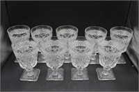 Imperial Glass Cape Cod Water Goblets
