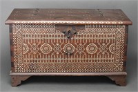 Anglo-Indian Mother of Pearl Inlaid Chest