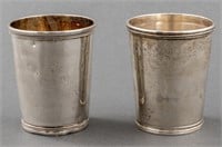 John Kitts & Co. Coin Silver Julep Cups, 2