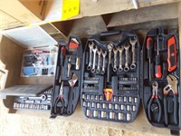 TOOL SET WRENCHES PLIERS SOCKETS ETC