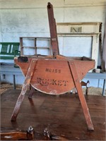 AWESOME ANTIQUE WASHER ROCKET NO 155