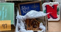 Nativity Set & Other Christmas Decorations