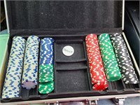 Asst. Poker Chips in Case