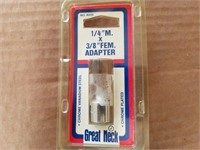 Approx. (75) 3/8"×1/4" Adapters