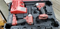 Used Milwaukee 2- Impacts Set- Both Work