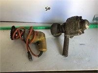 Foundry Grinder(air)   B&D 1/4" drill motor