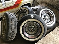 5 Lug Chevy Pickup Rally Wheels, caps & rings