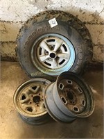 3 Assorted GM Rally Wheels