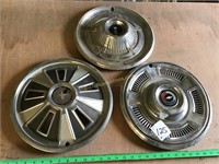 Chevelle, Plymouth Fury ,Mustang HubCaps