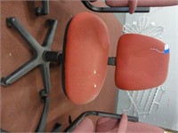 red office chair