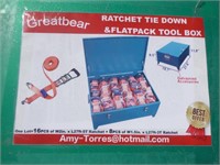 Ratchet Straps & Flat Pack Toolbox
