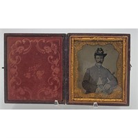 A Fine Civil War Tintype Photograph Union Soldier