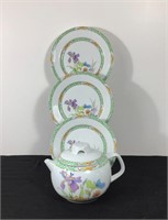 TEASET LIMOGES FRANCE GEORGE BOYER