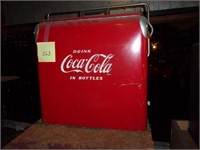 Old Coke cooler, very good condition