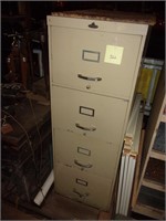 4 drawer metal file