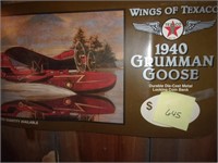Texaco 1940 Grumman Goose poster