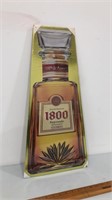 Brand new 1800 tequila tin sign.  Still in