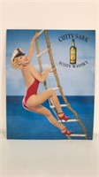 Cutty Sark Scots Whisky - tin advertising sign