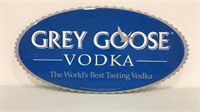 Grey Goose Vodka-tin advertising sign -Approx 27”