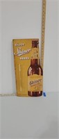 Shiner Bock Beers tin sign 13x24