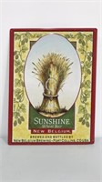 New Belgium - Sunshine Wheat Beer tin advertising