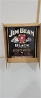 Jim Beam Black tin advertising signs new in box