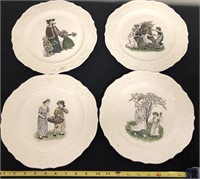 Kate Greenaway Plates