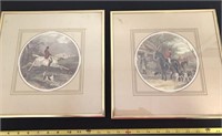 12x12in Riding/hunting Scene Pictures